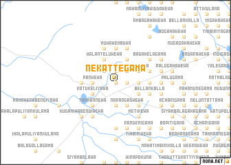 map of Nekattegama
