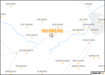 map of Nekrasino