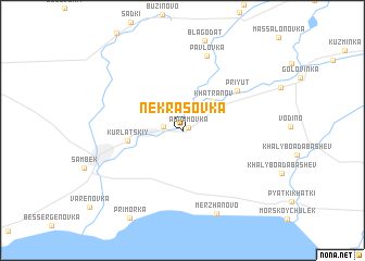 map of Nekrasovka