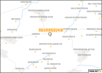 map of Nekrasovka