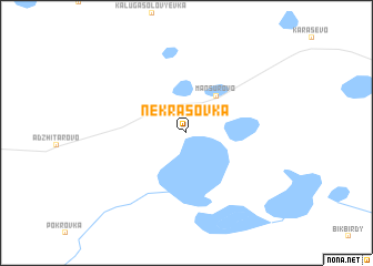 map of Nekrasovka