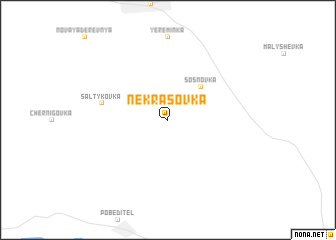 map of Nekrasovka