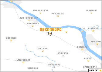 map of Nekrasovo