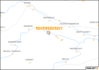 map of Nekrasovskiy