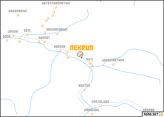 map of Nekrūn