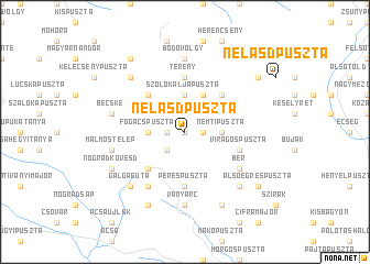 map of Nelásdpuszta