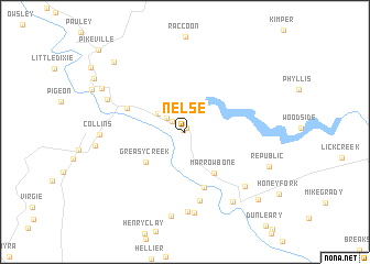 map of Nelse