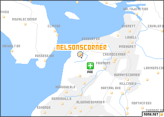 map of Nelsons Corner