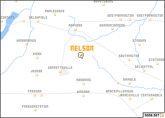 map of Nelson