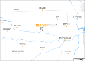 map of Nelson