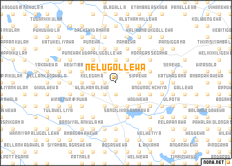 map of Nelugollewa