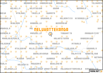 map of Neluwattekanda