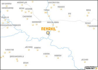 map of Nemahīl