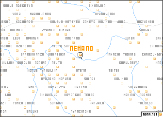 map of Nemano