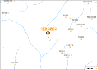 map of Némárra