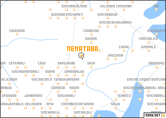 map of Nematabá