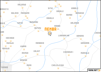 map of Nemba
