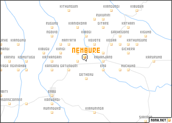 map of Nembure