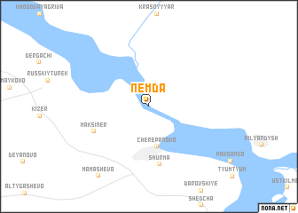 map of Nemda