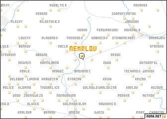 map of Nemrlov
