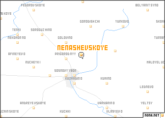 map of Nenashevskoye