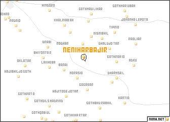 map of Nenihār Bajīr