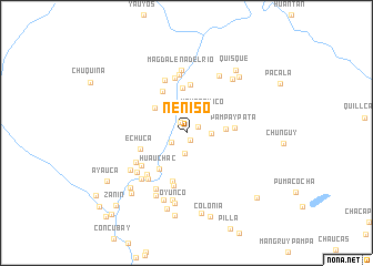 map of Neniso