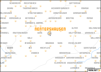 map of Nentershausen