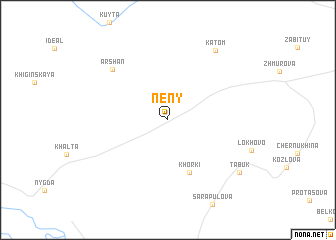 map of Neny
