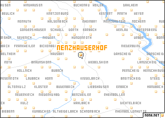 map of Nenzhäuserhof