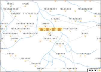 map of Néon Ikónion