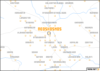 map of Néos Kósmos