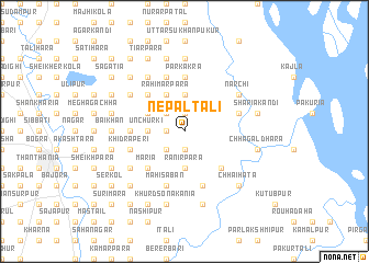 map of Nepāltali