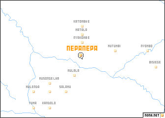 map of Nepanepa