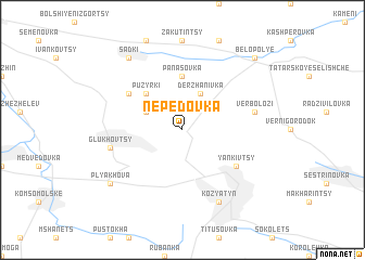 map of Nepedovka