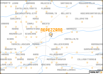 map of Nepezzano