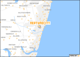 map of Neptune City