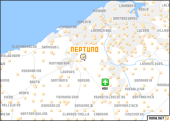 map of Neptuno