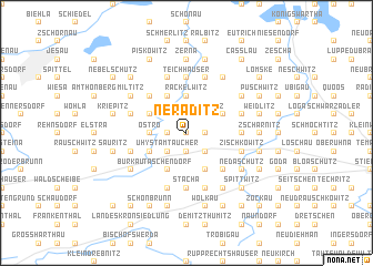 map of Neraditz