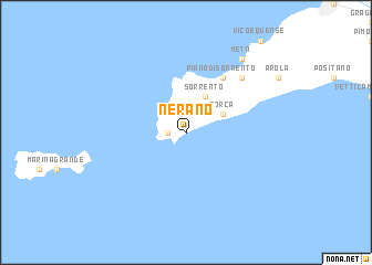 map of Nerano