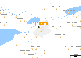 map of Nerekhta