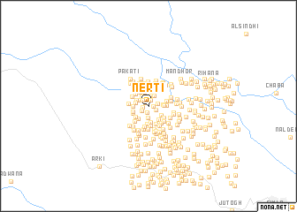 map of Nerti