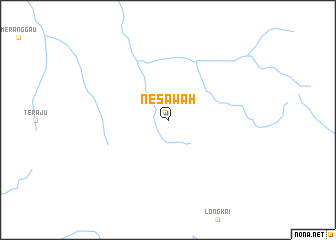 map of Nesawah