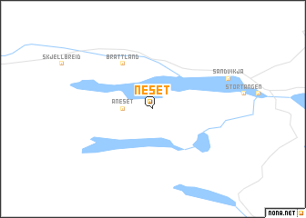 map of Neset