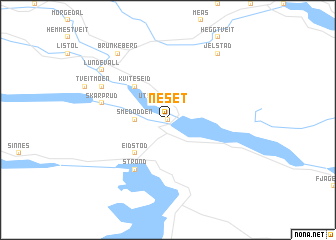 map of Neset