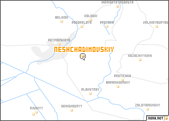 map of Neshchadimovskiy