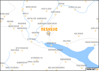 map of Neshevo