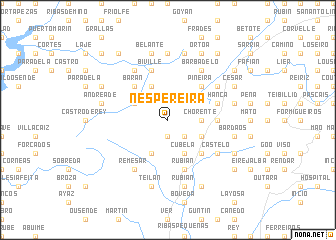 map of Nespereira