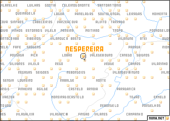 map of Nespereira