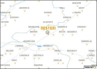 map of Nesteri